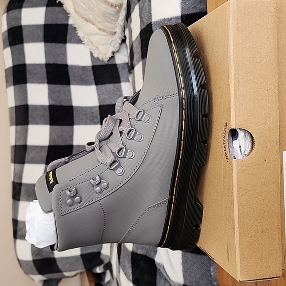 Dr. Martens Shoes - Nickel Grey Doc Marten Boots
